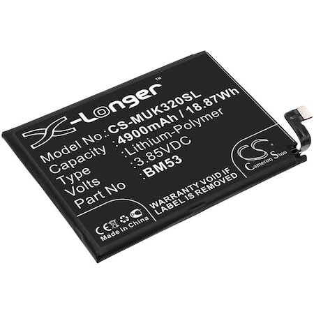 Bsc Preferred Xiaomi M2007J3SY Mi 10T 5G Mobile Phone Replacement Battery CS-MUK320SL.2